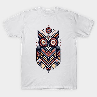 Abstract Animal Owl 2 T-Shirt